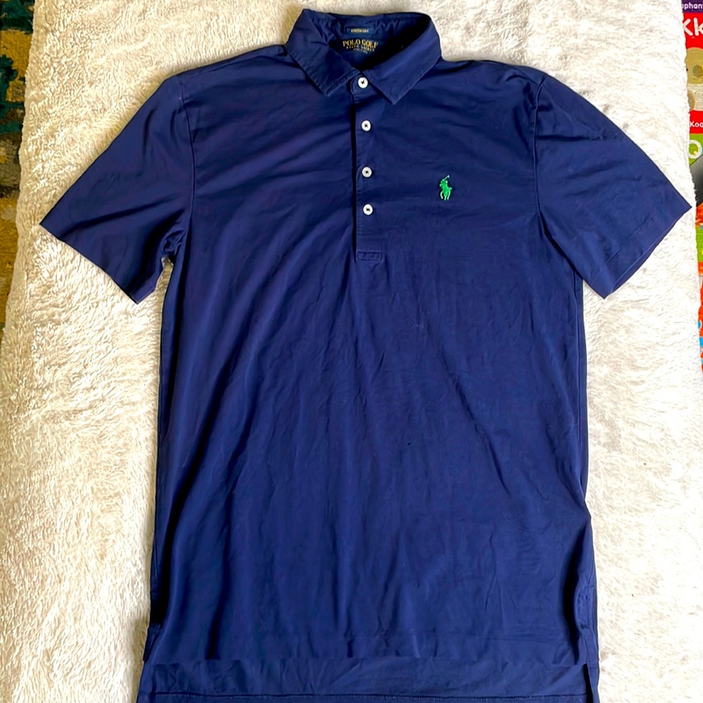 Men’s Ralph Lauren polo golf shirt navy blue